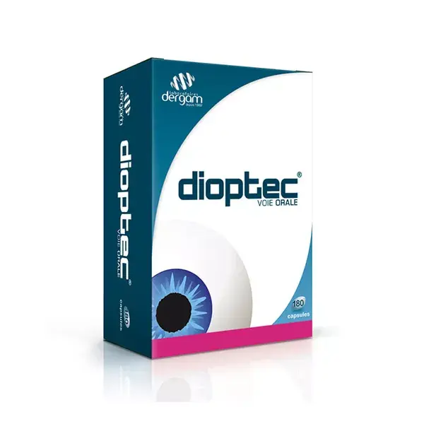 Dergam Dioptec 180 cápsulas