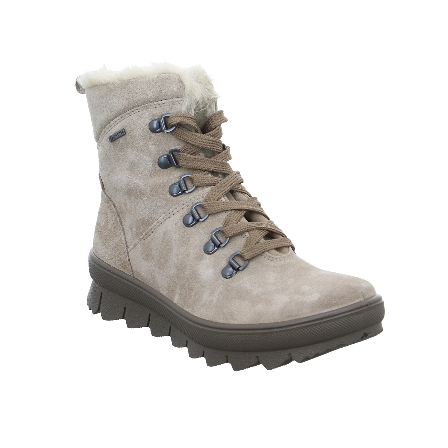 LEGERO Snowboot Beige Leder  mit Gore-Tex Membrane