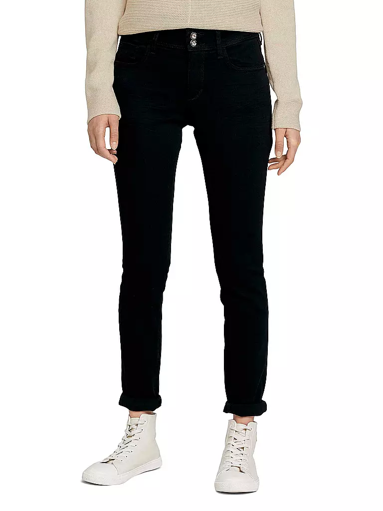 TOM TAILOR Jeans Skinny Fit ALEXA schwarz