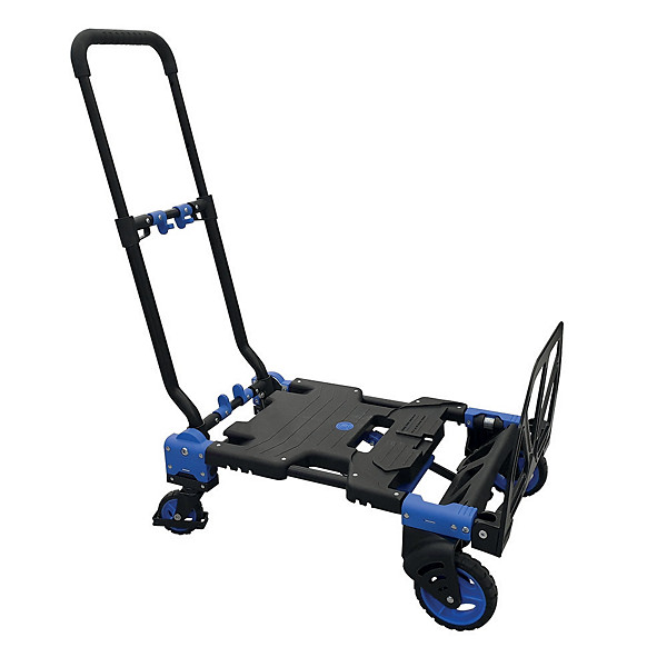Diable chariot à bavette pliable et trolley Viso