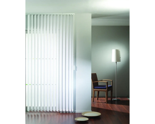 Soluna verticale jaloezie complete set wit 100x260 cm