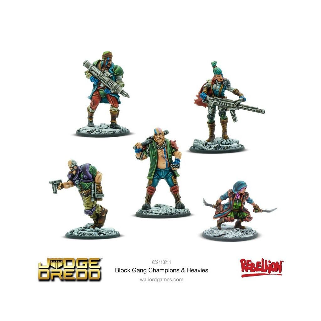 Judge Dredd: Block Gang Champion & Heavies