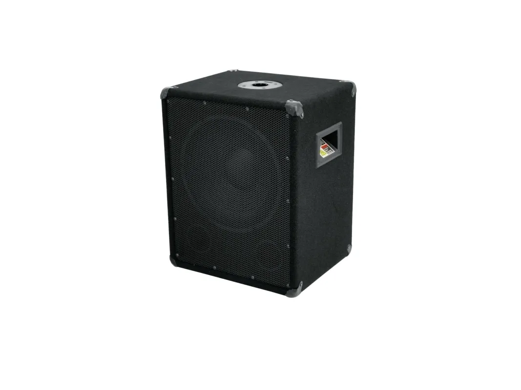 Omnitronic BX-1250, 300 W, Aktiv subwoofer, 20 - 400 Hz, 600 W, 96 dB, 8 ohm (O)