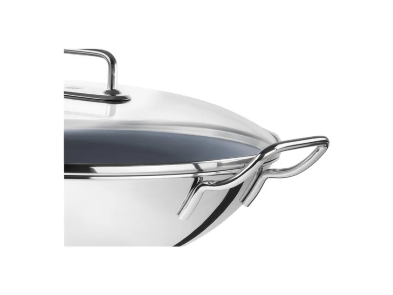 Zwilling 40992-032-0 Wok 32 cm, rustfrit stål, sølv