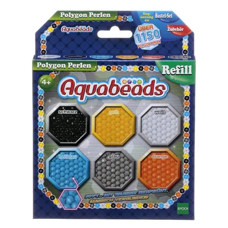 Aquabeads Polygon-Perlen Nachfüllset