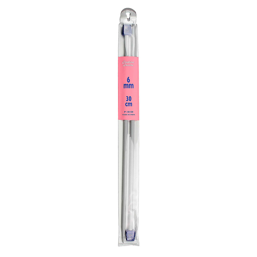 Aiguilles à tricoter N°6 30cm