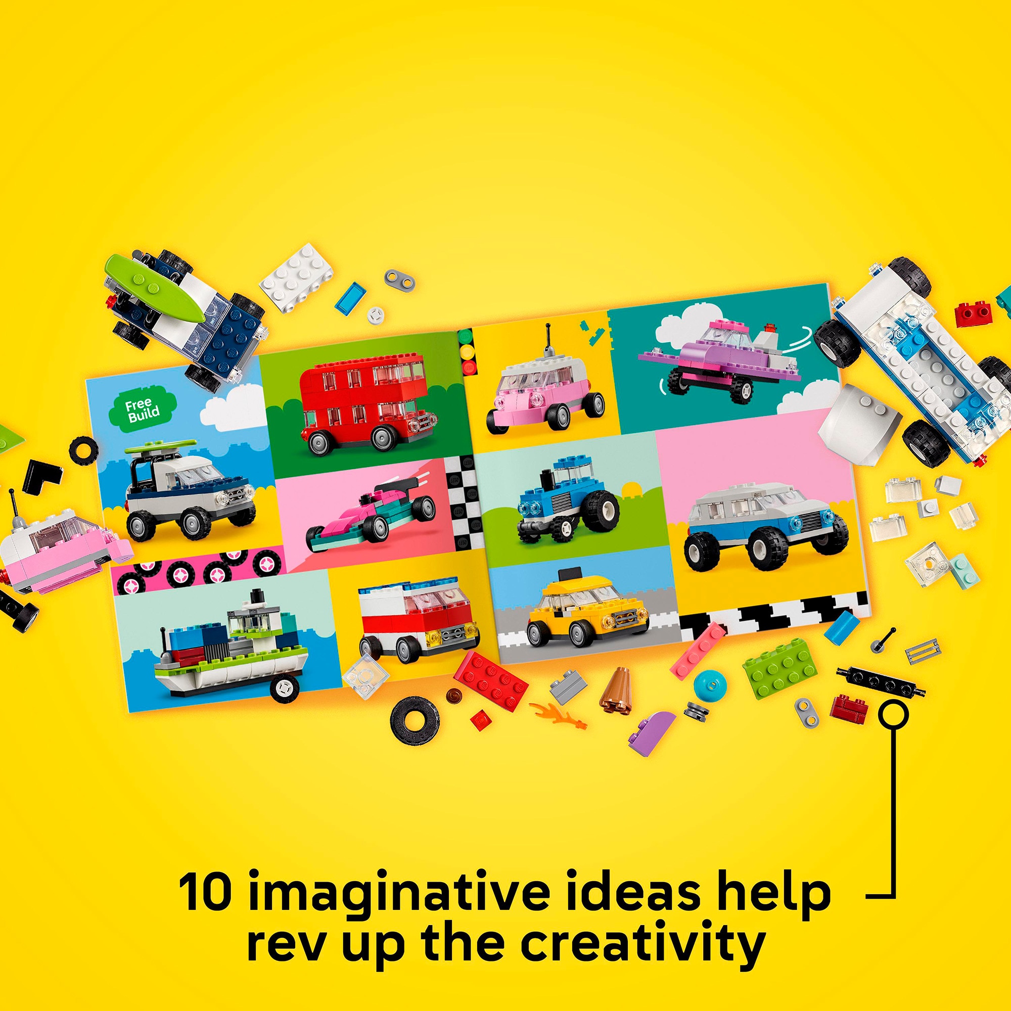 LEGO Konstruktionsspielzeug Classic Kreative Fahrzeuge