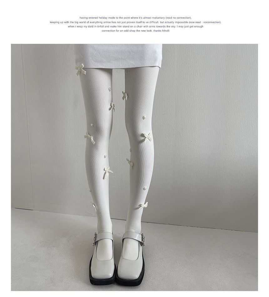 FlorSwallow - Panty met strik en hartdetail