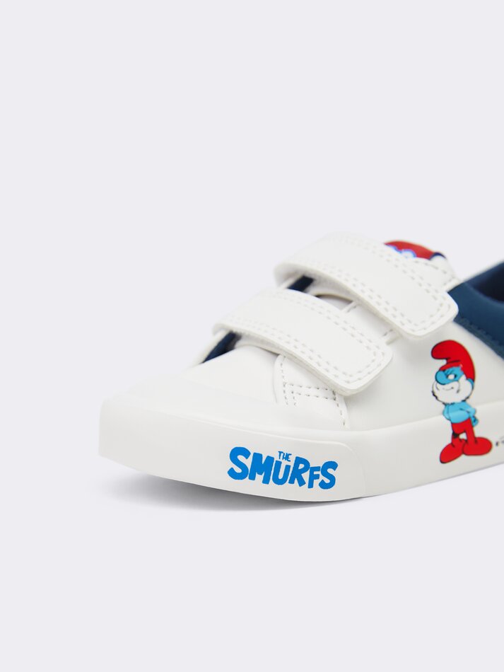 Pantufa do Papai Smurf SMURFS IMPS - Branca