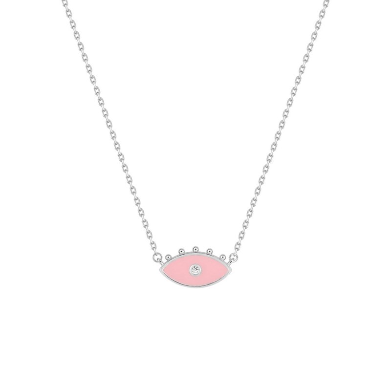 Collier Femme - Oxyde de zirconium - Argent 925 - Longueur : 42 cm