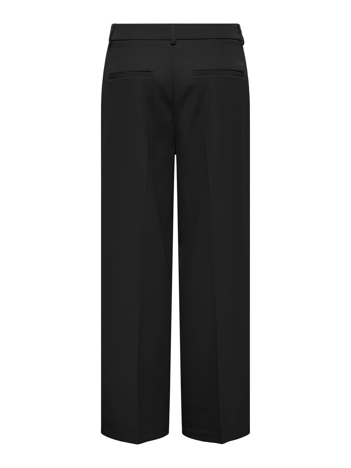 ONLELLY Weiter Beinschnitt Hose mit weitem Beinschnitt Black