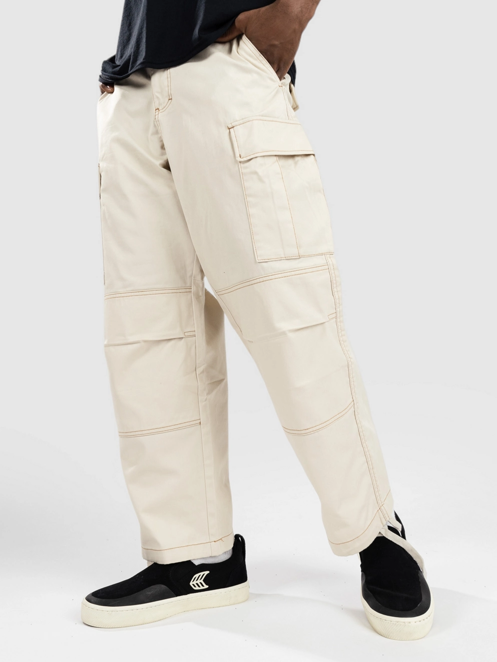 Empyre Ultra Loose Sk8 Cargo Pants birch