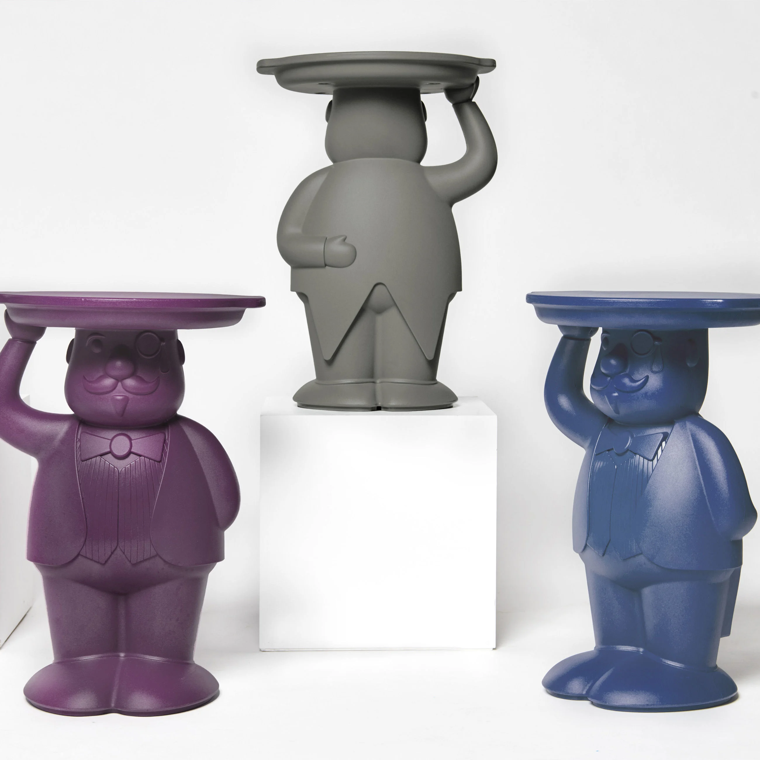 AMBROGIO - Table d'appoint | Bleu