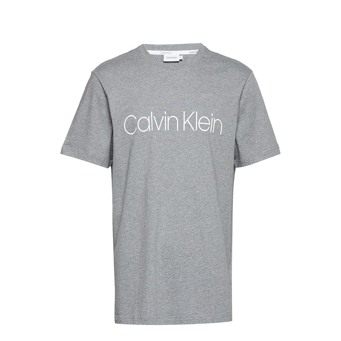 Cotton front logo t-skjorte