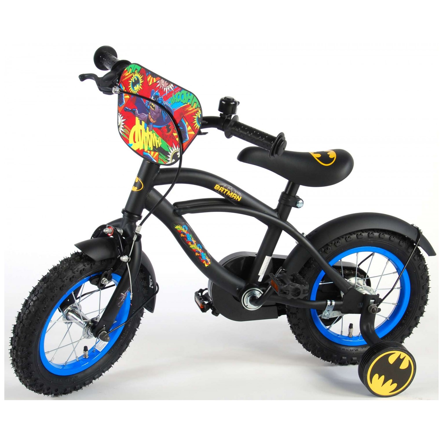 Batman Fiets - 12 inch - Zwart
