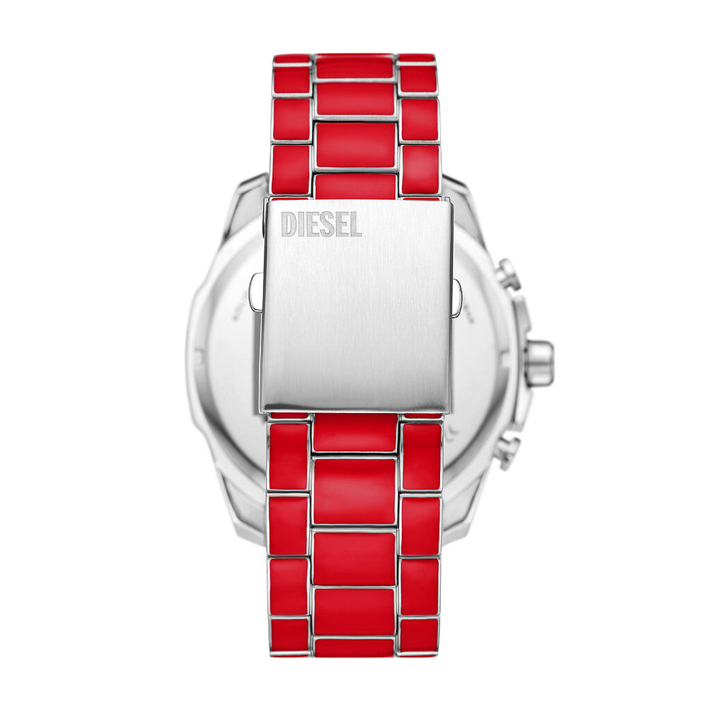Montre Diesel Mega Chief Argenté