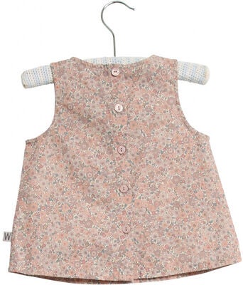 Wheat Breathe Kortermet Bluse, Powder Flowers