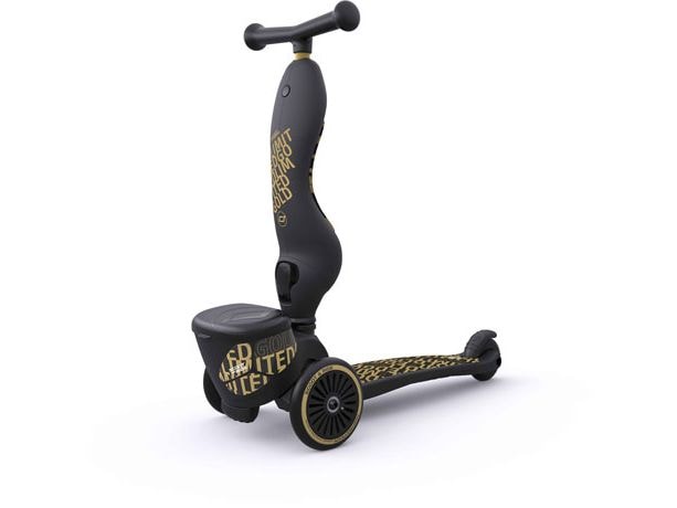 Scoot and Ride Highwaykick 1 Gold/Schwarz Kinderroller