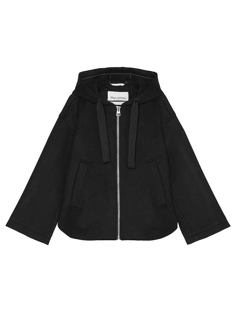 MARC O'POLO Wolljacke  schwarz