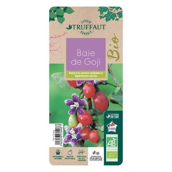 Goji bio : pot de 1,5 litres