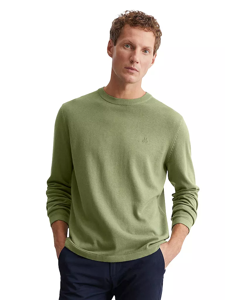 MARC O'POLO Pullover  olive