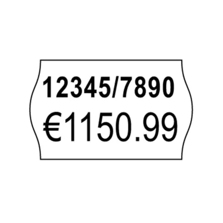 Avery Zweckform PLR1626 Etiketten, 16 x 26 mm, weiß