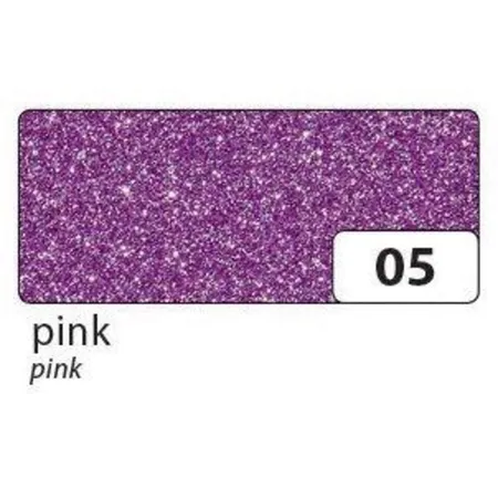 Folia Glitter-Tape pink 5 m x 1,5 cm