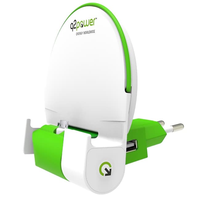 Q2Power Dock and charge powerbank EU micro USB