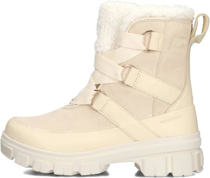 SOREL Veterboots Dames Torino V Resort Dames Maat: 37 5 Materiaal: Suède Kleur: Wit