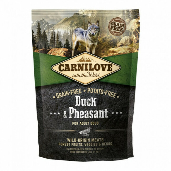 Carnilove canard & faisan pour chien adulte