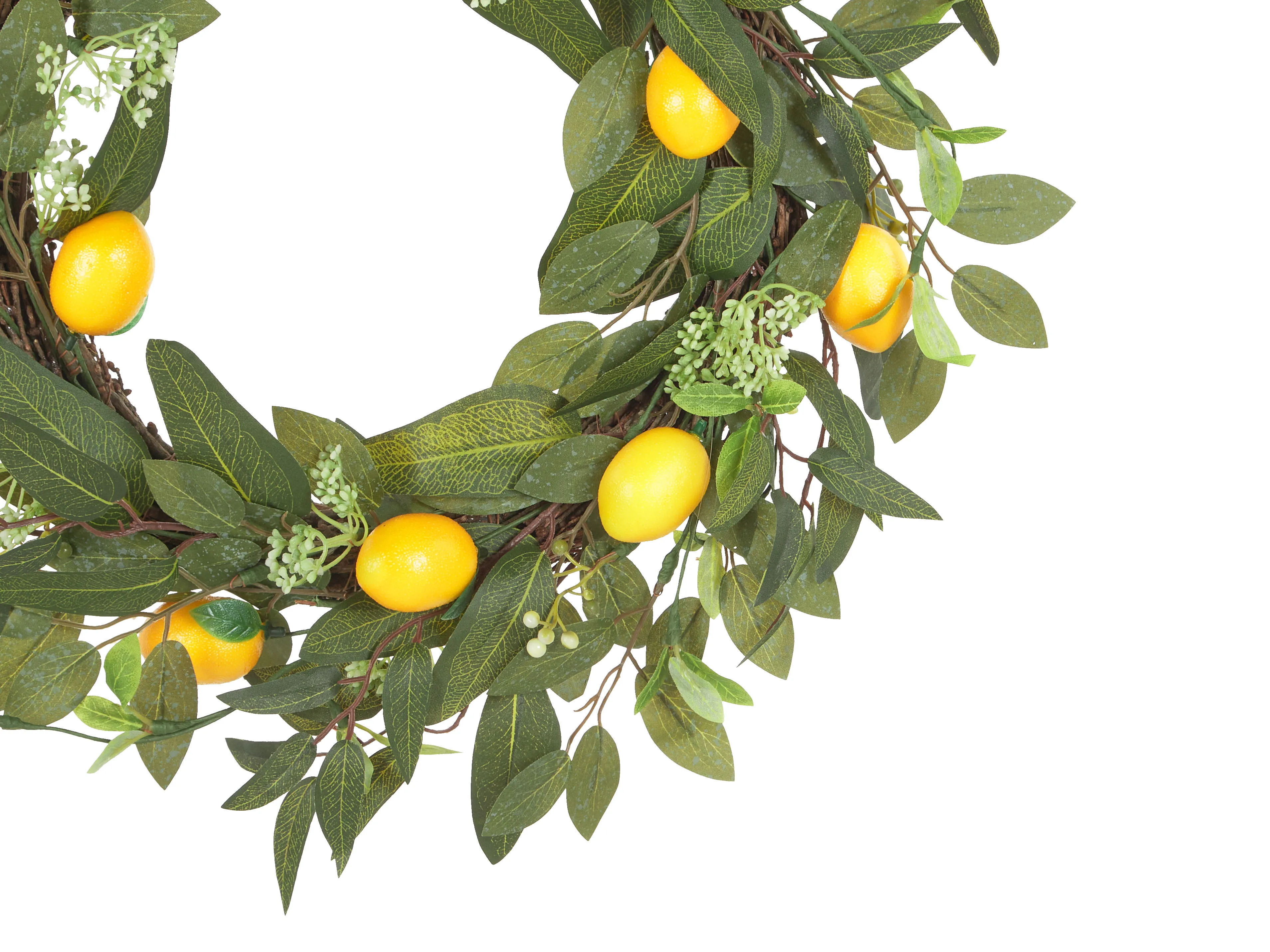 Decoratieve krans LENRUN 50 cm Groen