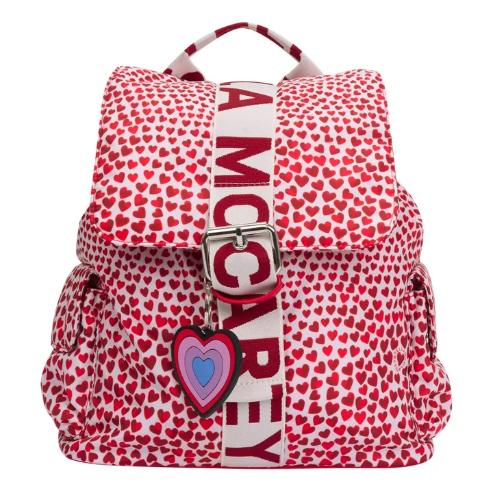 Stella McCartney Kids Sac à Dos Cœur | Rouge