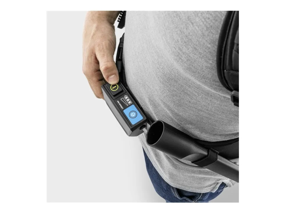 Kärcher Professional BVL 5/1 Bp - Støvsuger - rygsæk - pose / uden pose - sort - intet batteri, ingen oplader