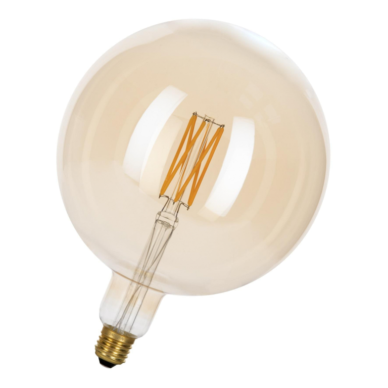 Flinders Big Billy LED Filament lichtbron E27 6W 2200K goud dimbaar