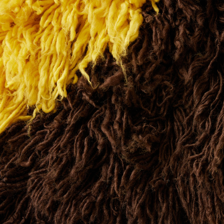 HKliving Sunray Fluffy vloerkleed 80x115
