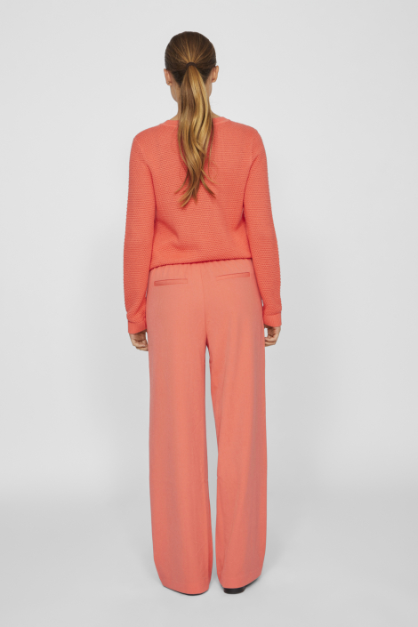 Vila oranje dames broek