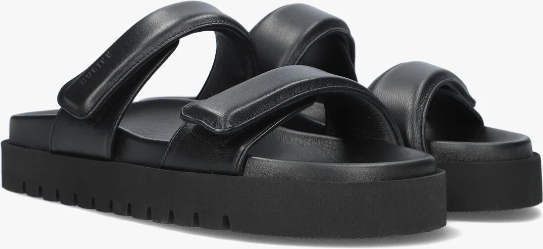 NUBIKK zwarte nubikk slippers kae jones