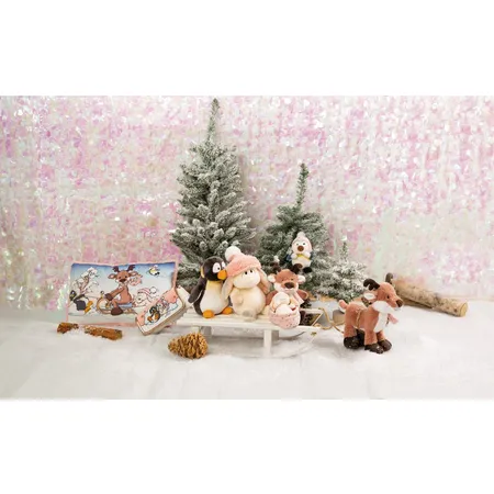 NICI Kissen Winter Friends 2022 rechteckig ca. 43x25cm