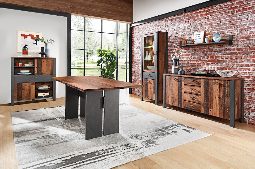 Sideboard CARDIFF matera /grau