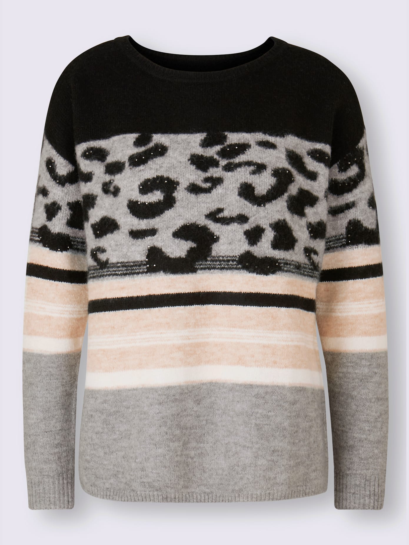 Pull joli motif léopard