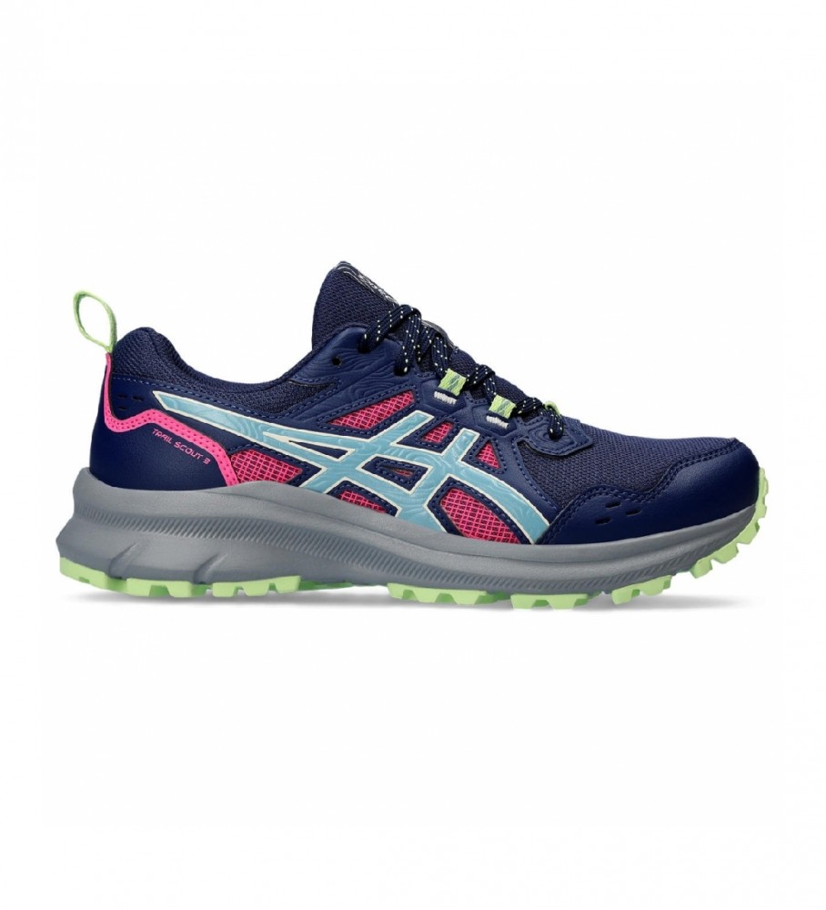 Tênis de corrida Asics Scout 3 Trail - Azul