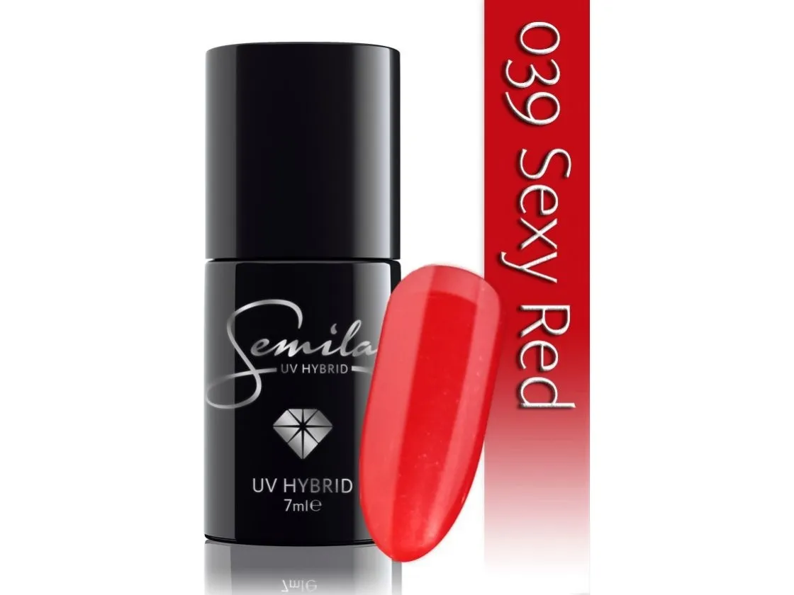 SEMILAC UV Hybrid varnish 039 Sexy Red 7ml