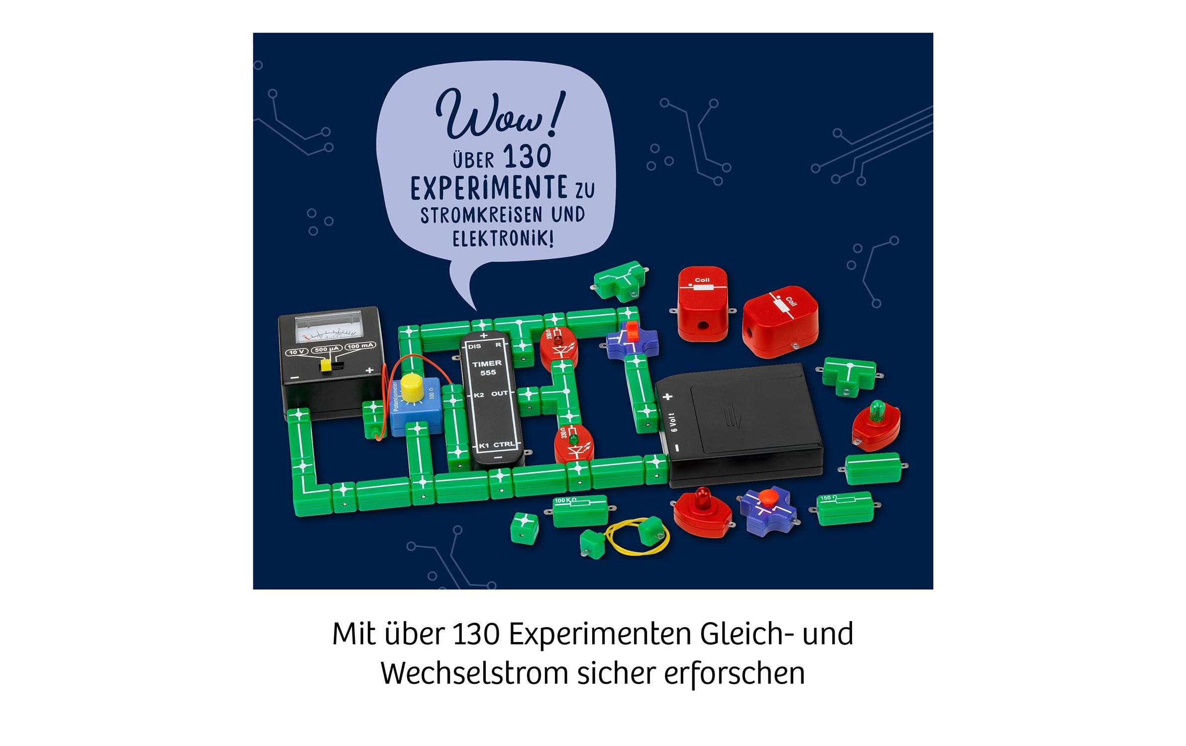 Experimentierkasten Der grosse Elektro-Workshop<br>Gleich- und Wechselstrom erforschen
