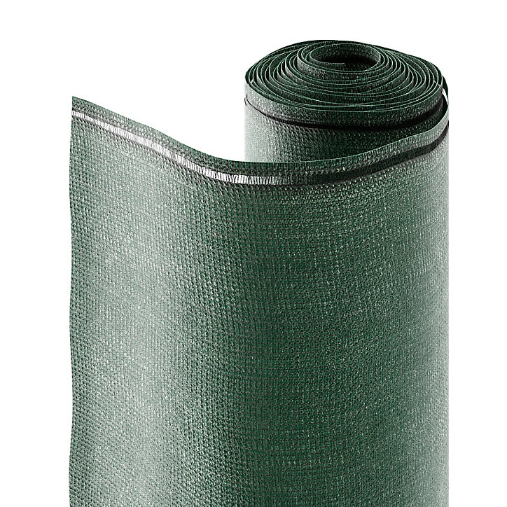 Brise vue tissé vert L.10 h.1,50 m