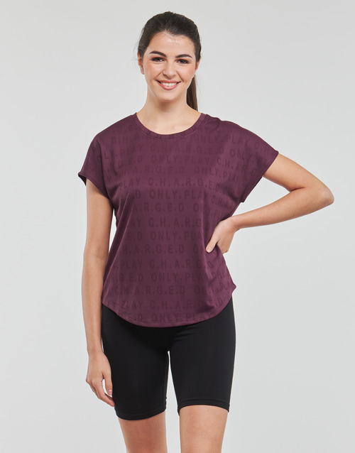 Only Play - ONPSAFA NEW CURVED SS TRAIN TEE - Rose
