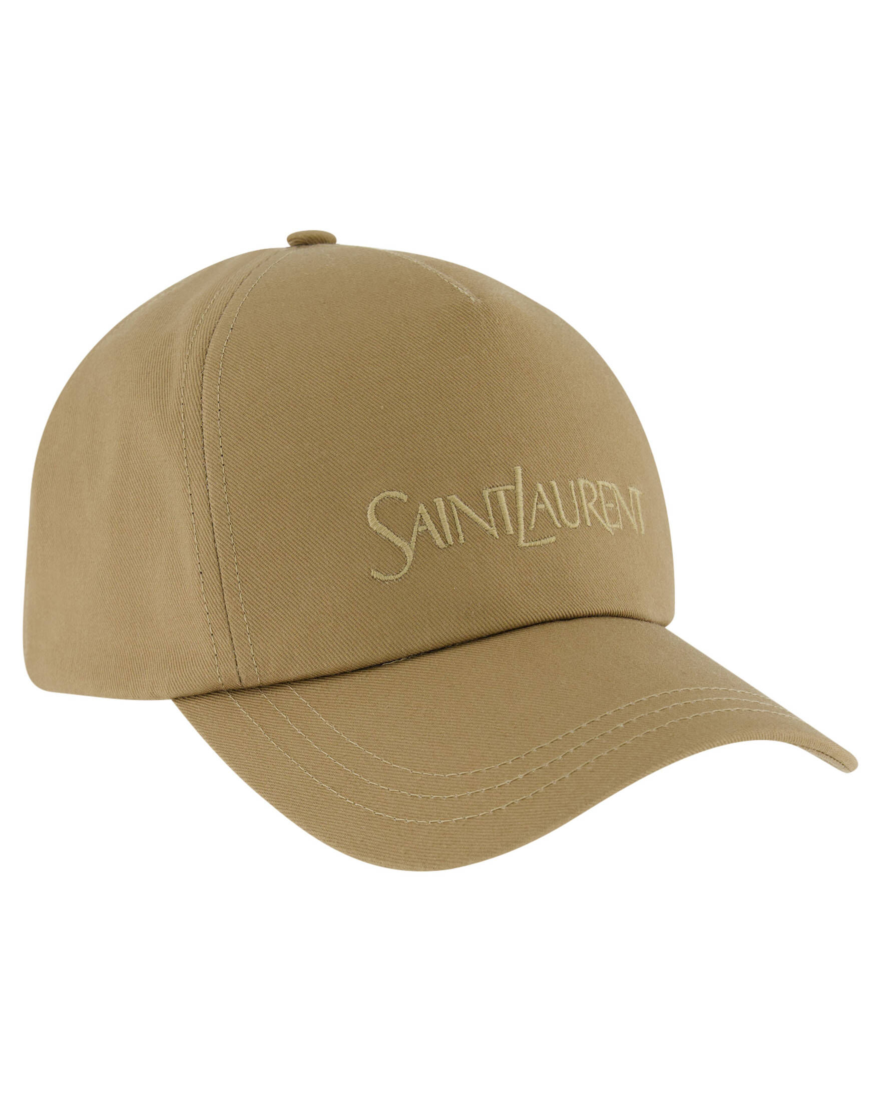 Saint Laurent| Cap mit Leinen CASQUETTE BRODEE SAI