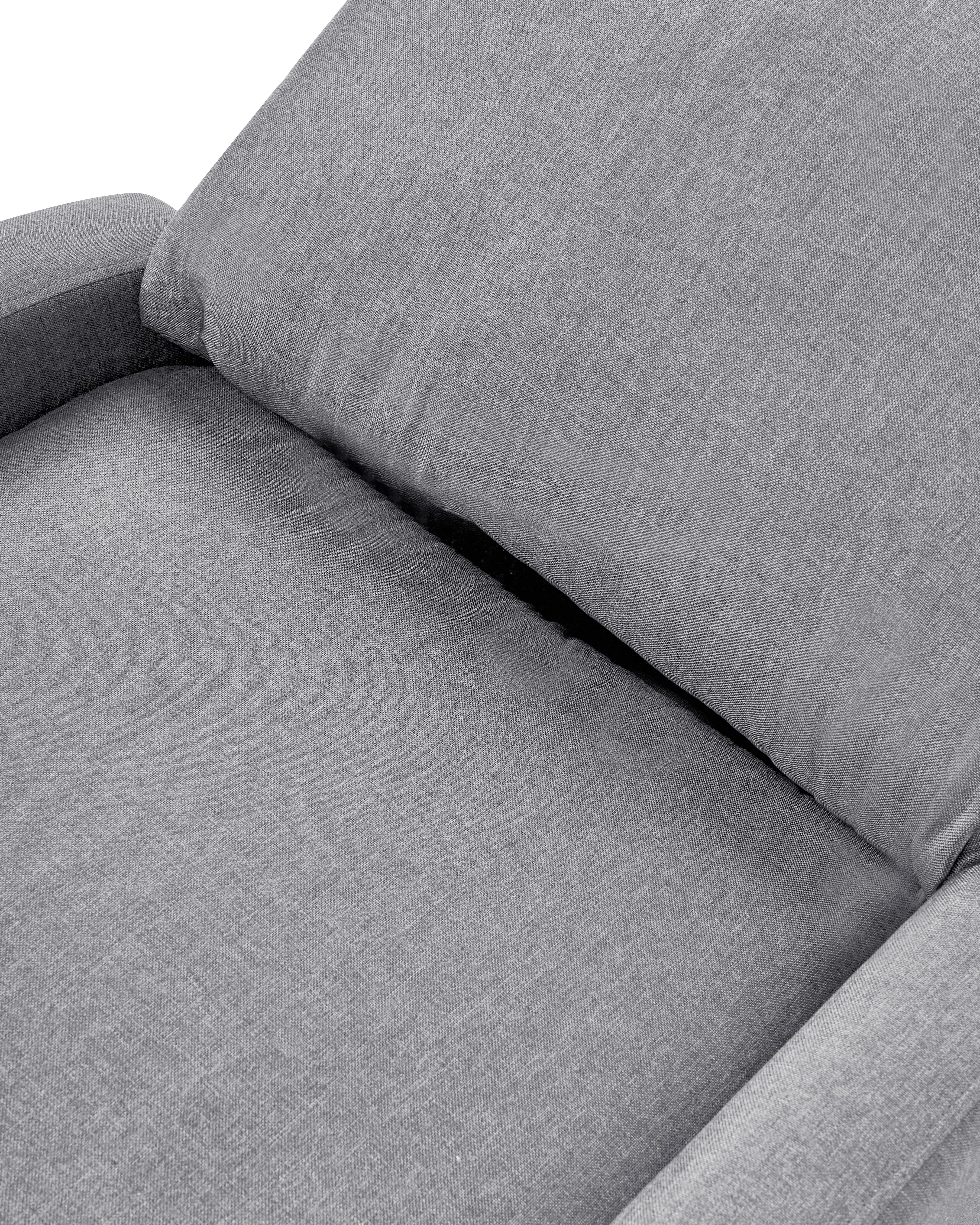 Relaxfauteuil EMINENCE Kunstlinnen Grijs