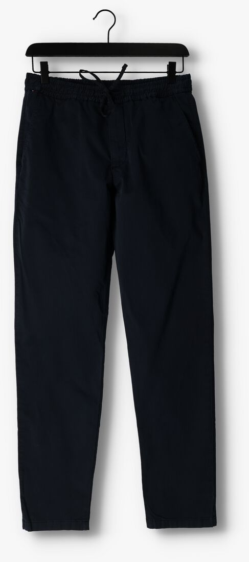 TOMMY HILFIGER donkerblauwe tommy hilfiger pantalon chelsea satin gmd