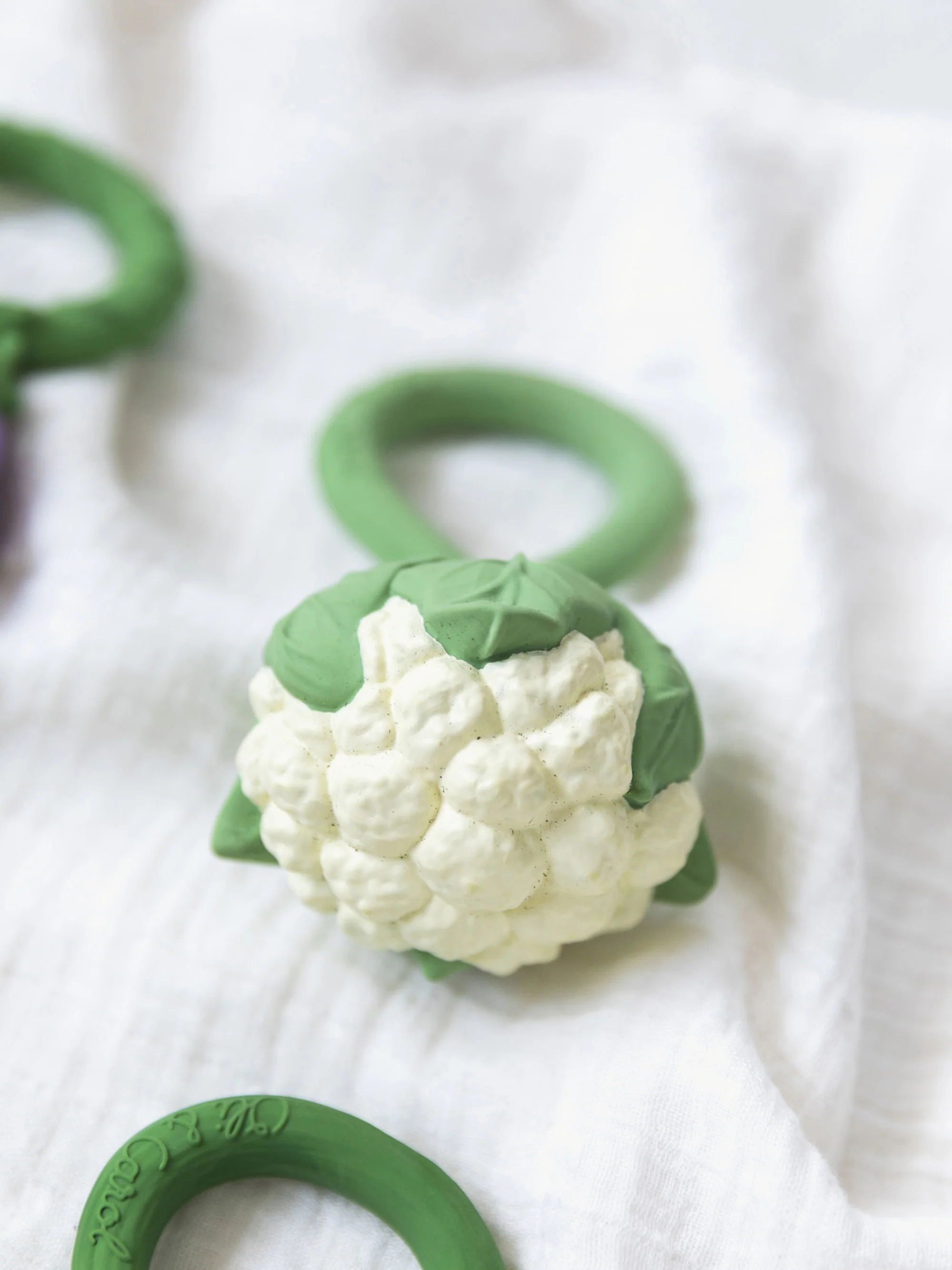 Handgemaakte rammelaar Cauliflower