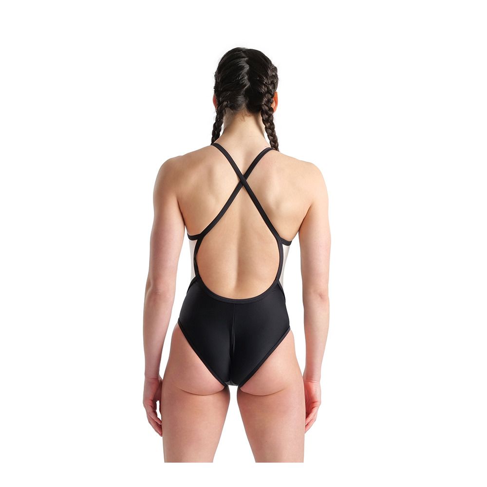 Arena ICONS - Maillot de bain 1 pièce Femme asphalt/black/white/black